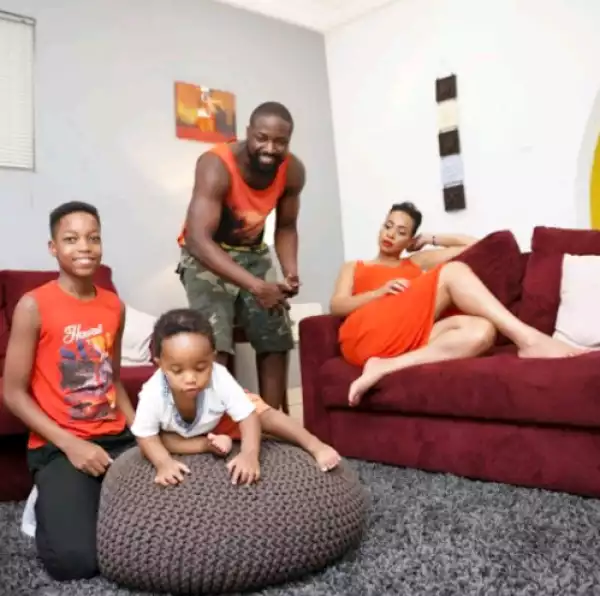Ex-Big Brother Africa star Pokello shows off her favourite boys (Photos)
